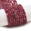 Natural Red Tourmaline Beads Strands G-A021-01D-1