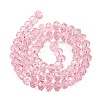 Transparent Baking Paint Glass Beads X1-DGLA-A034-T8mm-D09-2