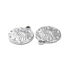 Tarnish Resistant 304 Stainless Steel Pendant Rhinestone Settings STAS-P324-37P-3