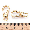 Brass Lobster Claw Clasps KK-N254-20G-3