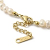 Natural Pearl Beaded Bracelets BJEW-K238-03G-3