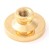 Love Golden Tone Round Wax Seal Brass Stamp Heads AJEW-S087-01G-01-3