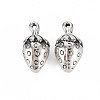 Tibetan Style Alloy Pendants PALLOY-T075-145AS-RS-2