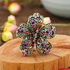 Alloy Enamel Claw Hair Clips PW-WG8C036-03-1