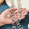 1 Yard Iron Rhinestone Strass Chains FIND-PJ0001-44B-6
