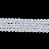 Imitation Jade Electroplate Glass Beads Strands EGLA-A039-J6mm-L05-1