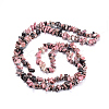 Natural Rhodonite Beads Strands G-F328-23-4