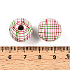 Easter Theme Printed Wood Beads WOOD-T032-22C-3