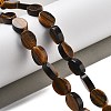 Natural Tiger Eye Beads Strands G-P559-B25-01-2