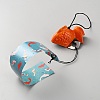 Goldfish Iron Wind Chime HJEW-WH0071-27B-01-2