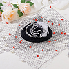 Polyester Bridal Veils FIND-WH0139-118B-5