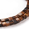 Natural Tiger Eye Beads Strands G-F631-K08-3