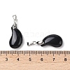 Natural Obsidian Pendants G-NH0025-14P-03-3