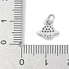 Brass Micro Pave Cubic Zirconia Pendants KK-Q028-31P-3