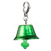 Iron Bell Pendant Decoration HJEW-JM02490-02-1