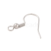 Tarnish Resistant 304 Stainless Steel Earring Hooks STAS-H011-2