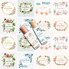 10 Sheets Paper Lip Balm Adhesive Label Stickers STIC-WH0026-017-4