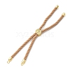 Cotton Cord Bracelet Making KK-F758-03-01-G-2