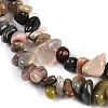 Natural Alashan Agate Beads Strands G-G905-18-3