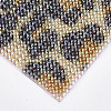 Glitter Hotfix Resin Rhinestone RB-T012-21E-3