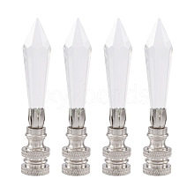 Spritewelry 4Pcs Glass Lampshade Decorations AJEW-SW0001-03P