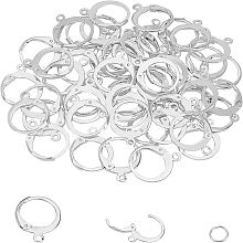 Unicraftale 304 Stainless Steel Leverback Earring Findings STAS-UN0014-18S