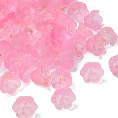 Frosted Glass Bead Cap FGLA-C001-01J-1