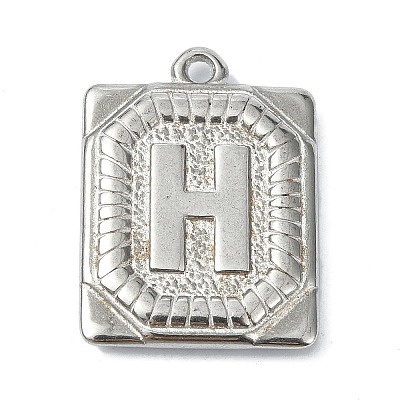 Anti-Tarnish 304 Stainless Steel Pendants STAS-U033-01P-H-1