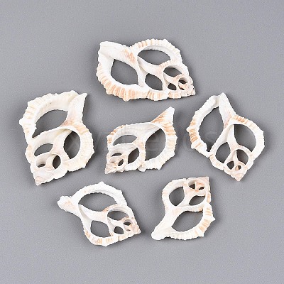 Natural Shell Big Pendants BSHE-T015-20-1