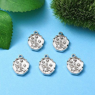 Alloy Crystal Rhinestone Pendants FIND-YW0001-88-1