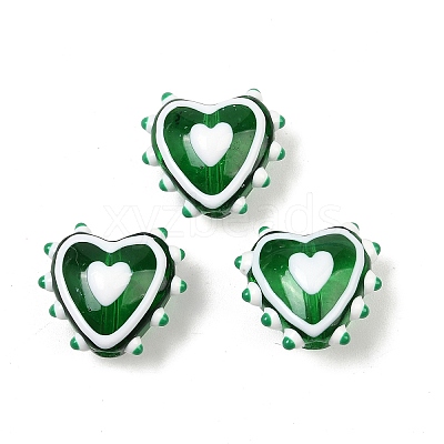 Handmade Lampwork Beads LAMP-D003-02G-1