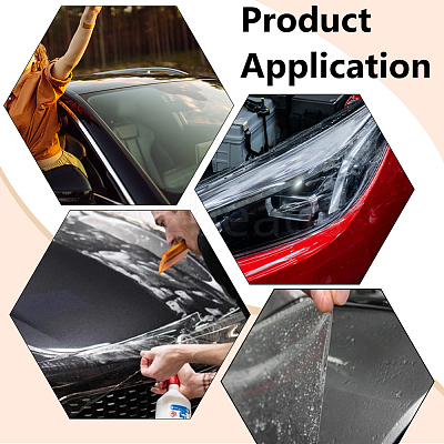Polyurethane Car Protection Film AJEW-WH0796-82C-1