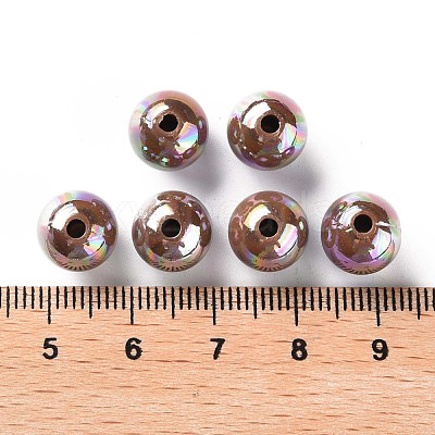 Opaque Acrylic Beads MACR-S370-D10mm-A17-1