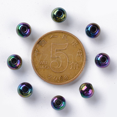 Opaque Acrylic Beads MACR-S370-D6mm-S002-1