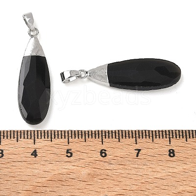 Natural Obsidian Pendants GG-CBA9F30-03P-05-1