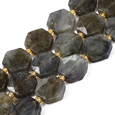Natural Labradorite Beads Strands G-N368-01A-07-1
