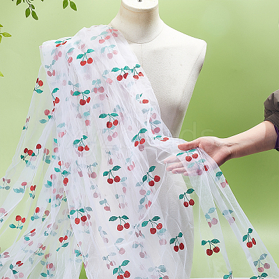 Polyester Mesh Fabrics DIY-ME0003-11-1