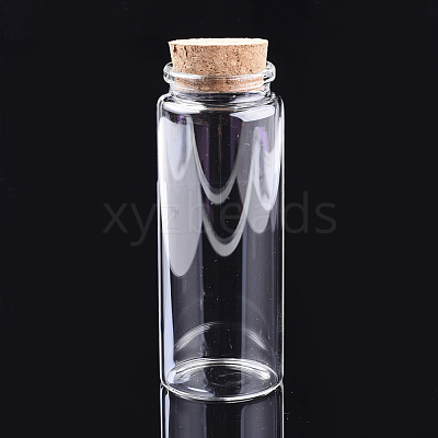 Glass Jar Glass Bottles Bead Containers AJEW-S074-03D-1