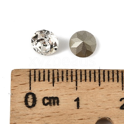 Glass Rhinestone Cabochons GLAA-A018-6mm-001-1