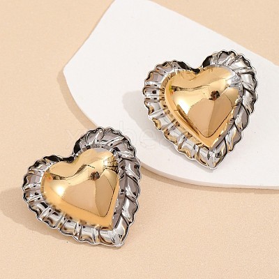 Alloy Stud Earrings for Women WG25DEF-01-1