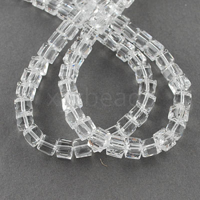 Glass Bead Strands GLAA-R041-6x6mm-24-1