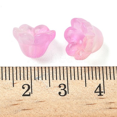 Transparent Glass Beads Caps GLAA-B028-01A-1
