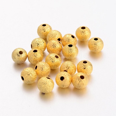 Brass Textured Beads EC248-NF-M-1