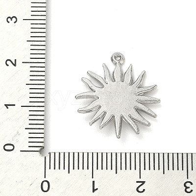 304 Stainless Steel Pendants STAS-K267-14A-P-1