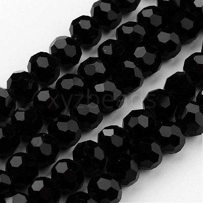 Transparent Glass Bead Strands GLAA-G013-4mm-71-1