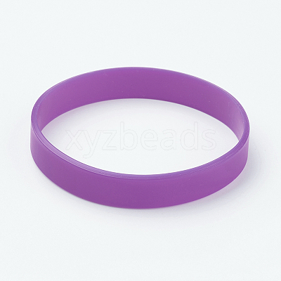 Silicone Wristbands Bracelets LS-BJEW-J176-180-14-1