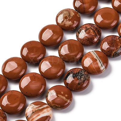 Natural Red Jasper Beads Strands X1-G-C159-A05-01-1