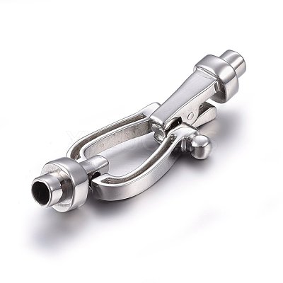 Tarnish Resistant 304 Stainless Steel Clasps STAS-E440-83P-1