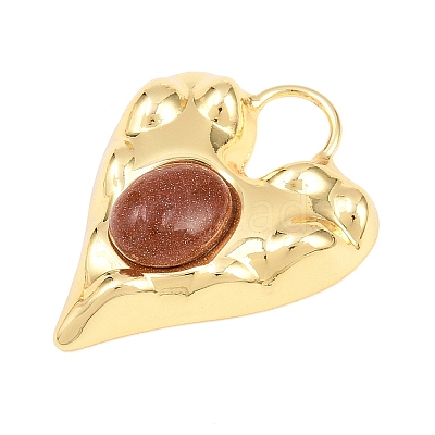 Synthetic Goldstone Pendants GG-G001-02G-11-1