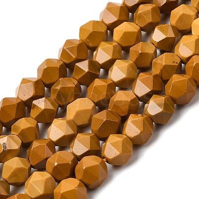 Natural Mookaite Beads Strands G-Z119-A07-01B-1